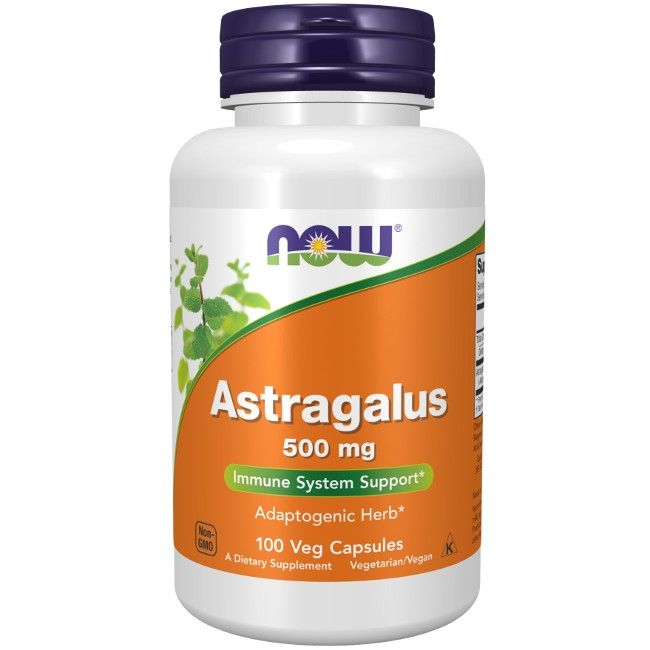 Now Foods Astragalus 500 mg 100 Pc
