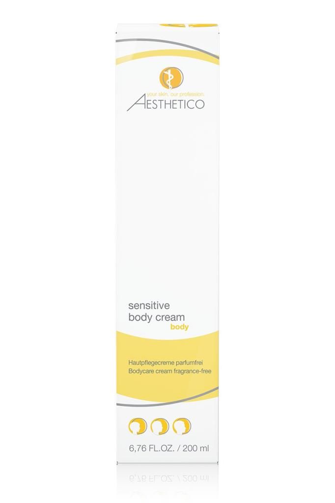 sensitive body cream Körperpflege, Aesthetico