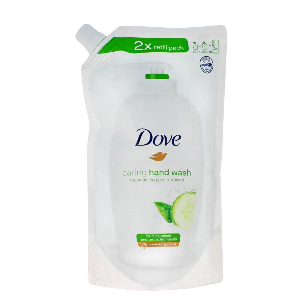 dove Caring Hand Wash Flüssigseife Cucumber und Green Tea