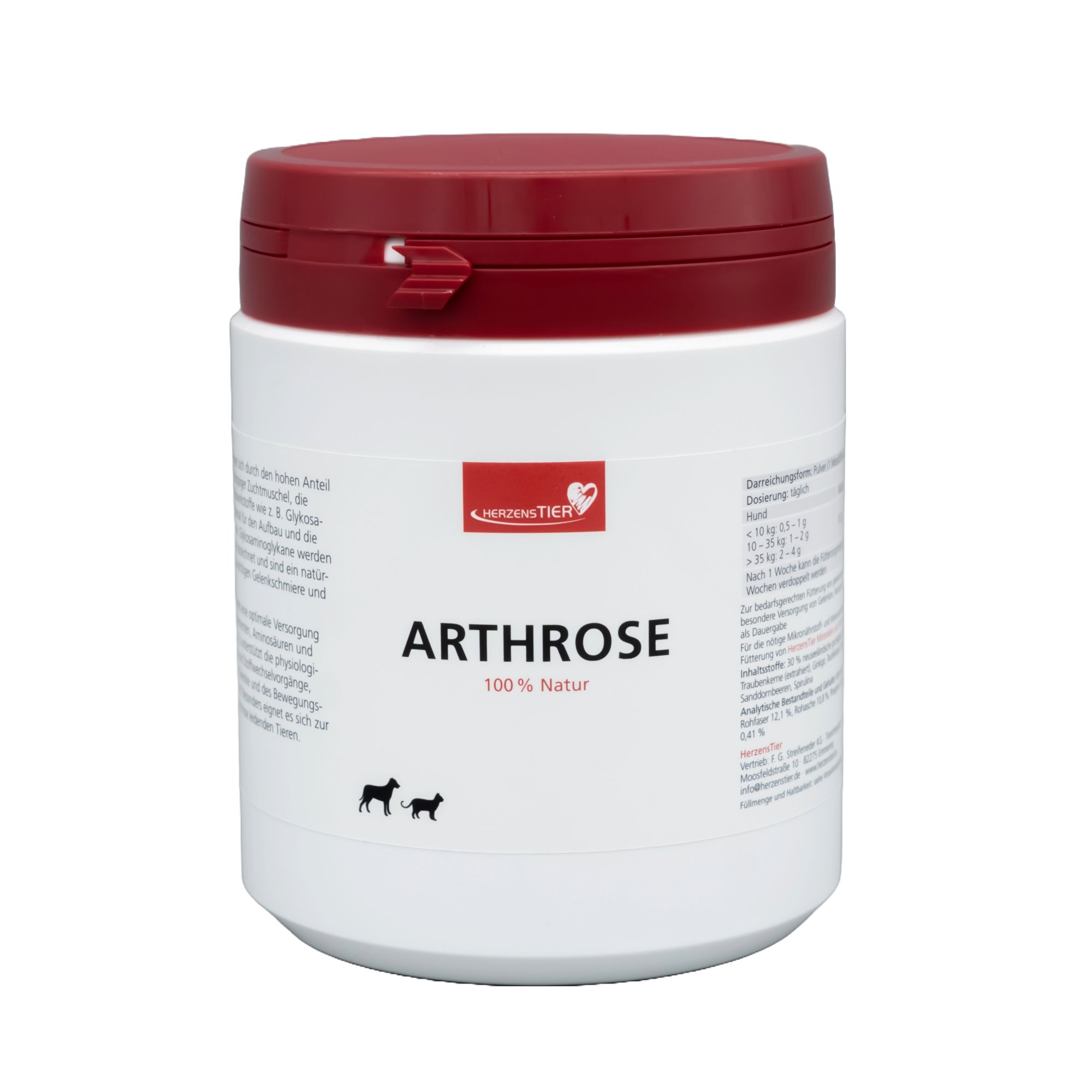 HerzensTier Arthrose für Hunde, Katzen & Pferde