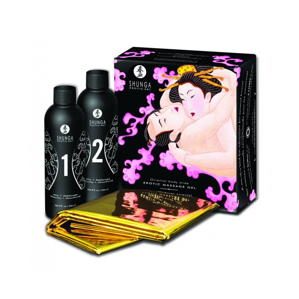 Massage-Set "Oriental Body Slide" | Shunga