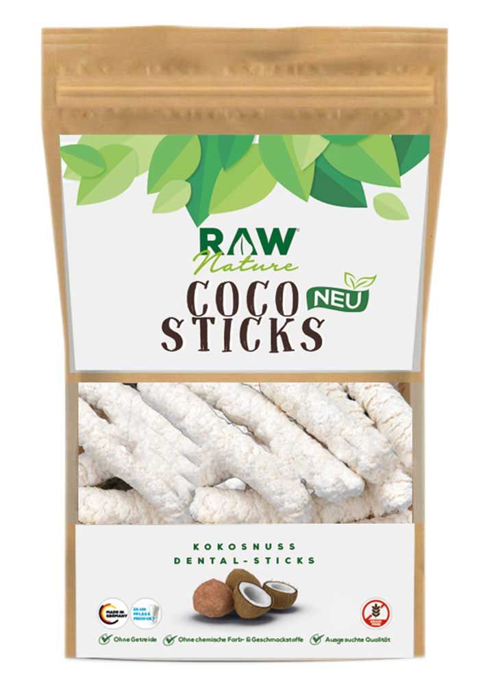 RAW Nature Kokos-Sticks Hundesnack