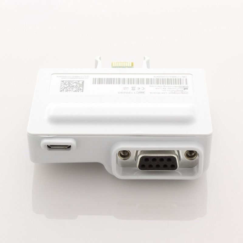 Seite des Moduls mit USB-C, D-Sub-Anschluss und Leiterplattenanschluss.