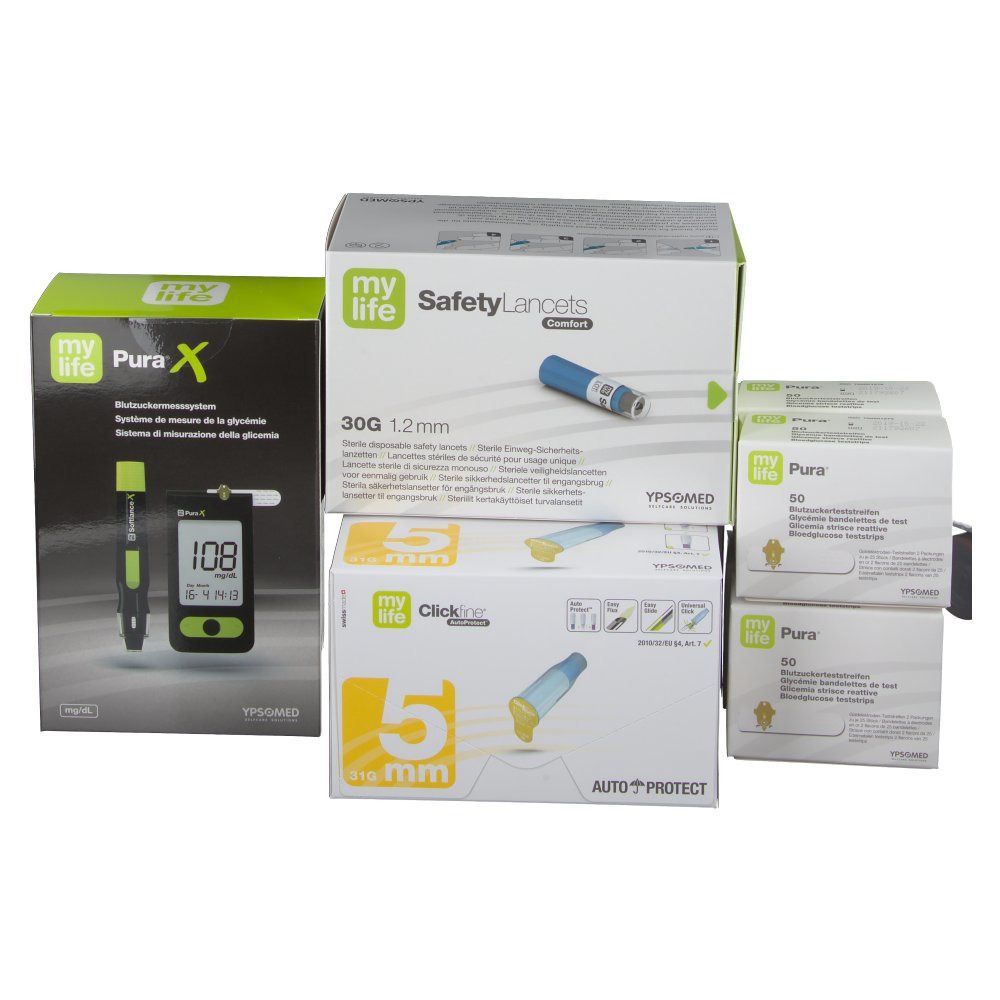 mylife Versorgungspaket Komfort mg/dl Starterset