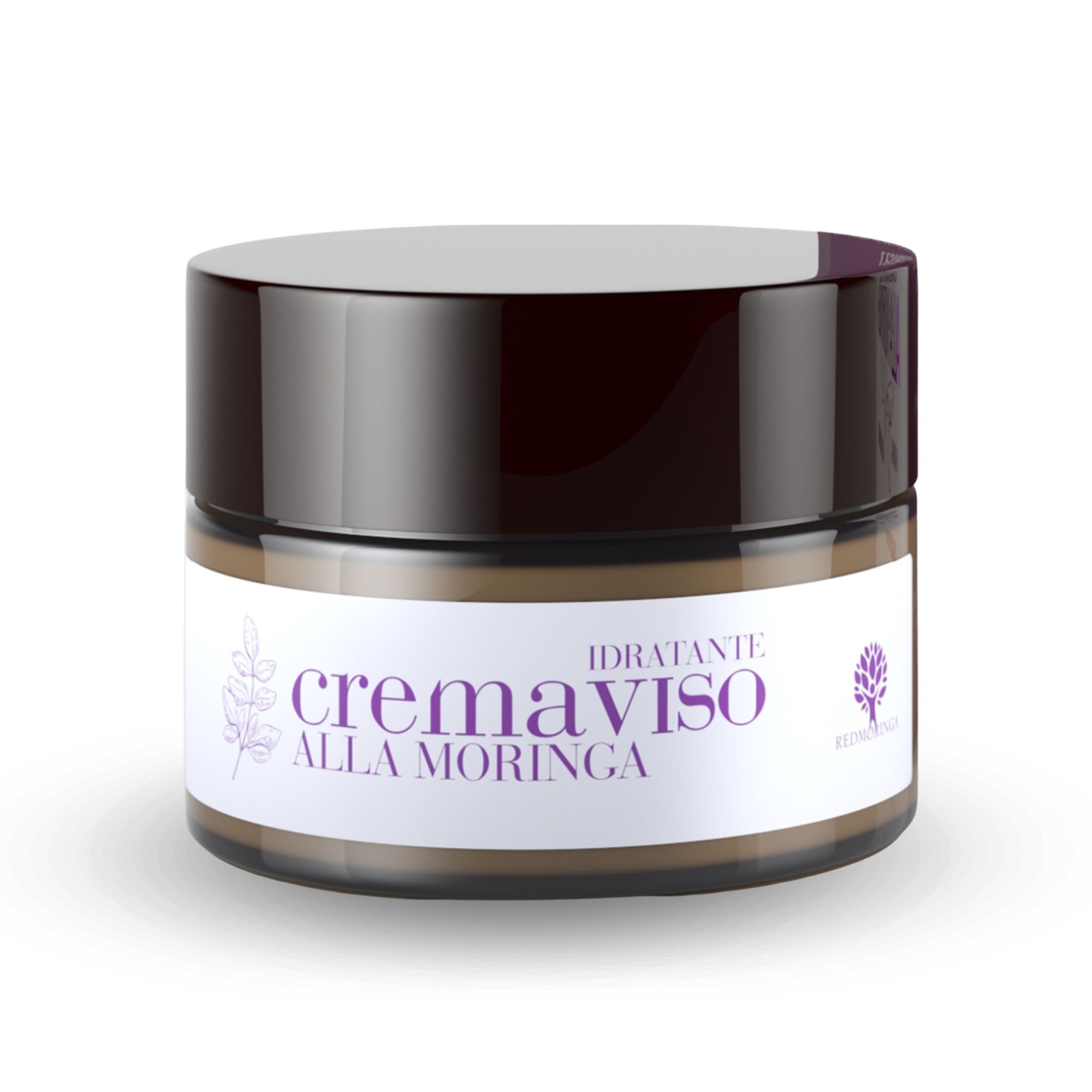 RedMoringa Crema Viso Anti Age Idratante con Acido Ialuronico e Moringa – Anti Inquinamento