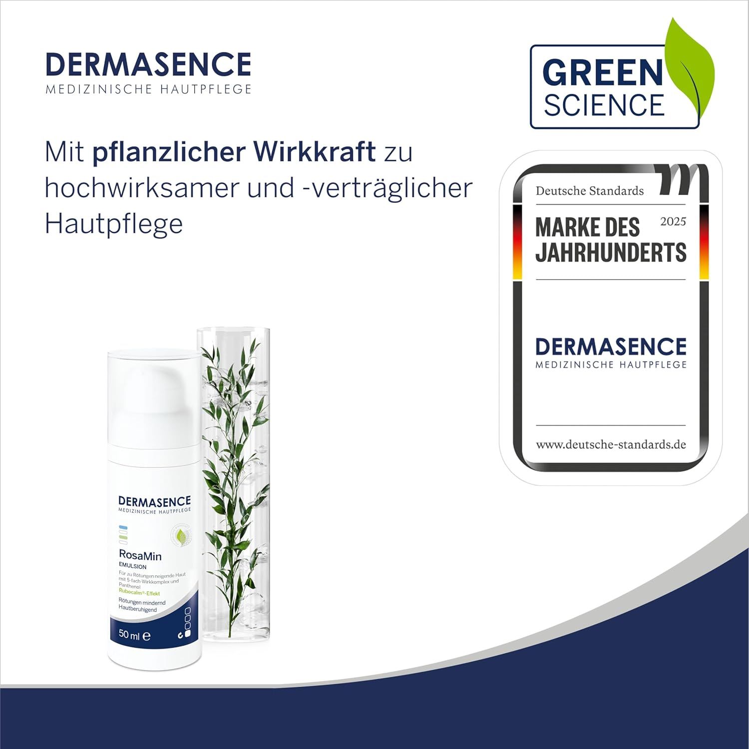DERMASENCE RosaMin Emulsion Gesichtscreme