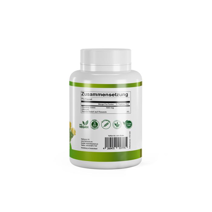 VitaSanum®- Rhodiola (Rhodiola rosea) 60 St Kapseln