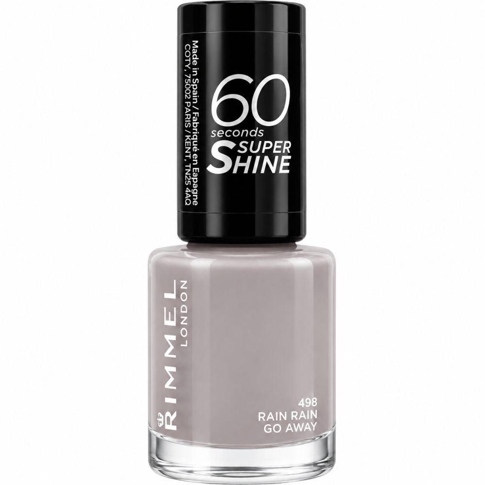 Rimmel 60 Sekunden Super Shine Nagellack in der Farbe 'Rain Rain Go Away'.