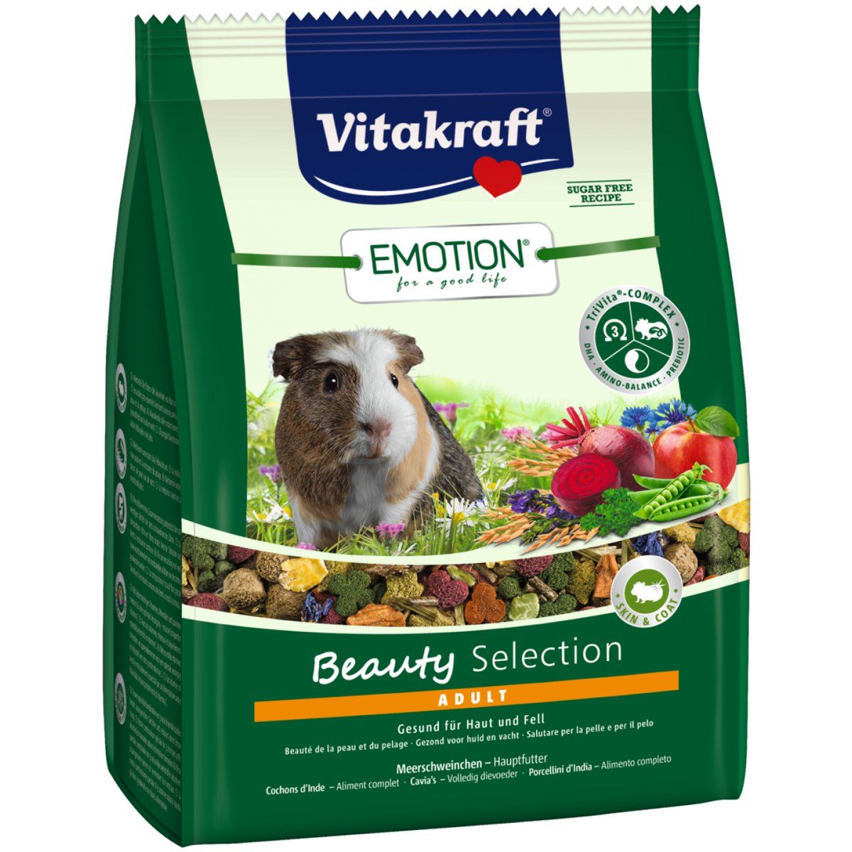 Vitakraft Emotion Beauty Adult, Futter für Meerschweinchen