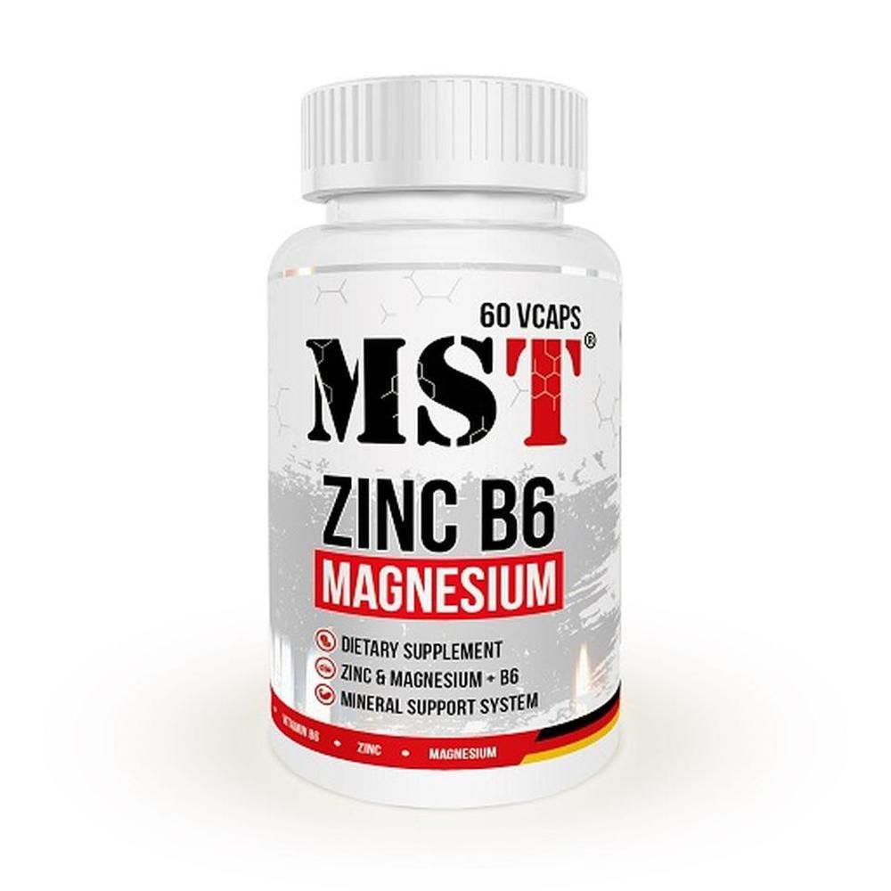 MST Zinc + Magnesium B6 vegane Caps 60 St Kapseln