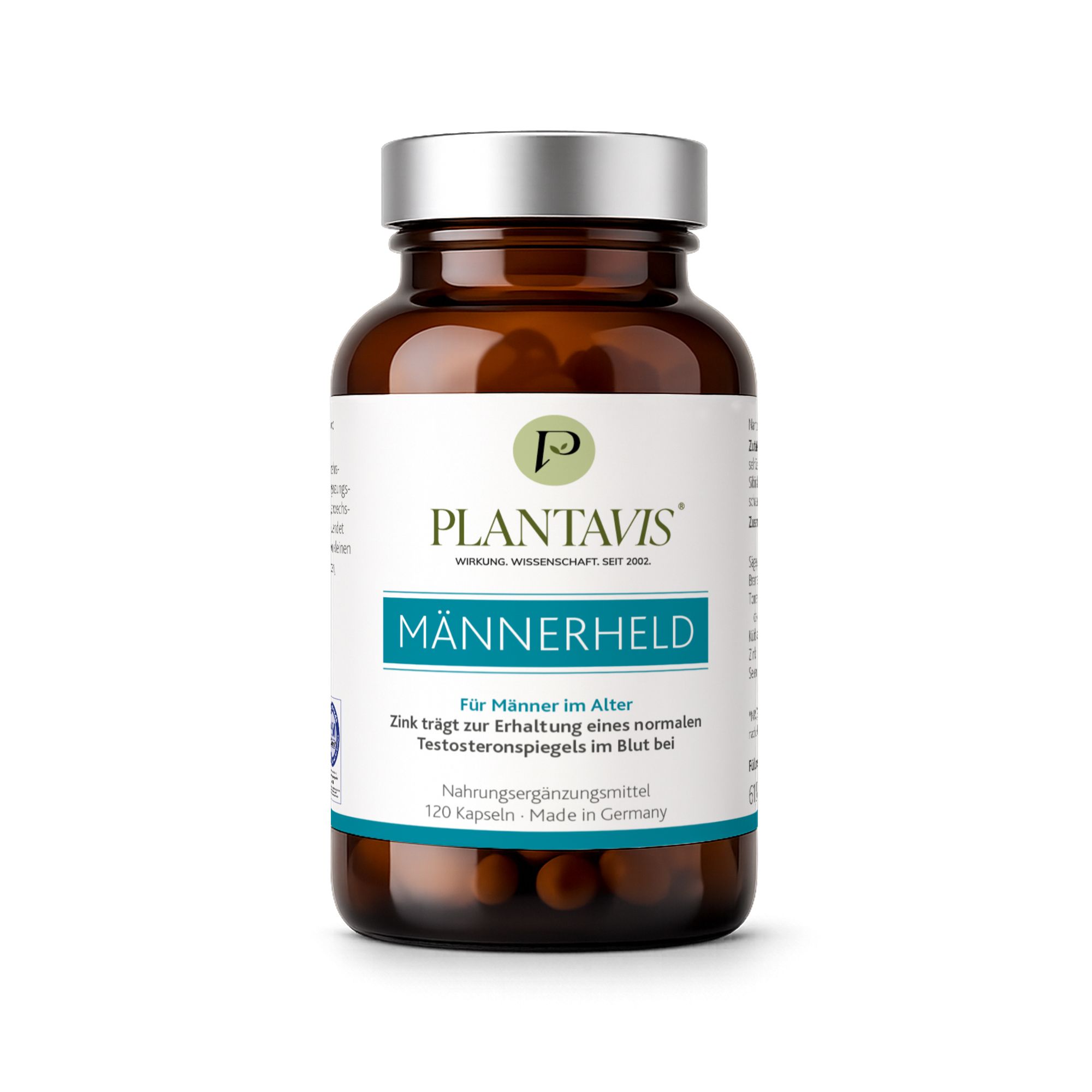 PlantaVis, MännerHeld - Prosta 120 St Kapseln