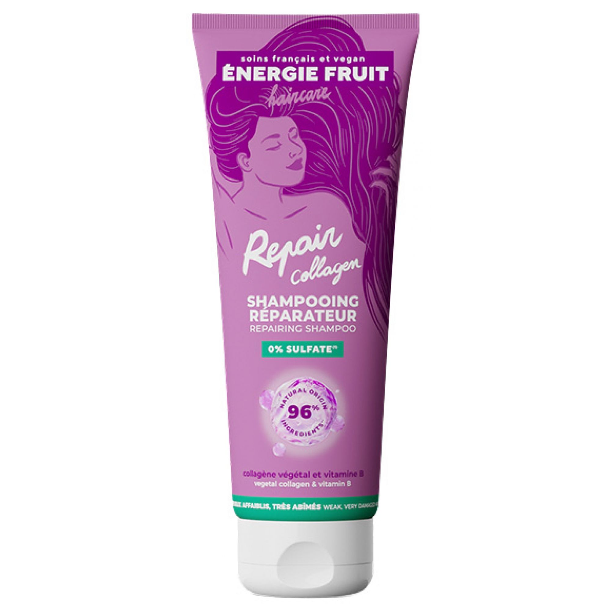 Energie Fruit Reparierendes Shampoo 5x7,7x20 cm