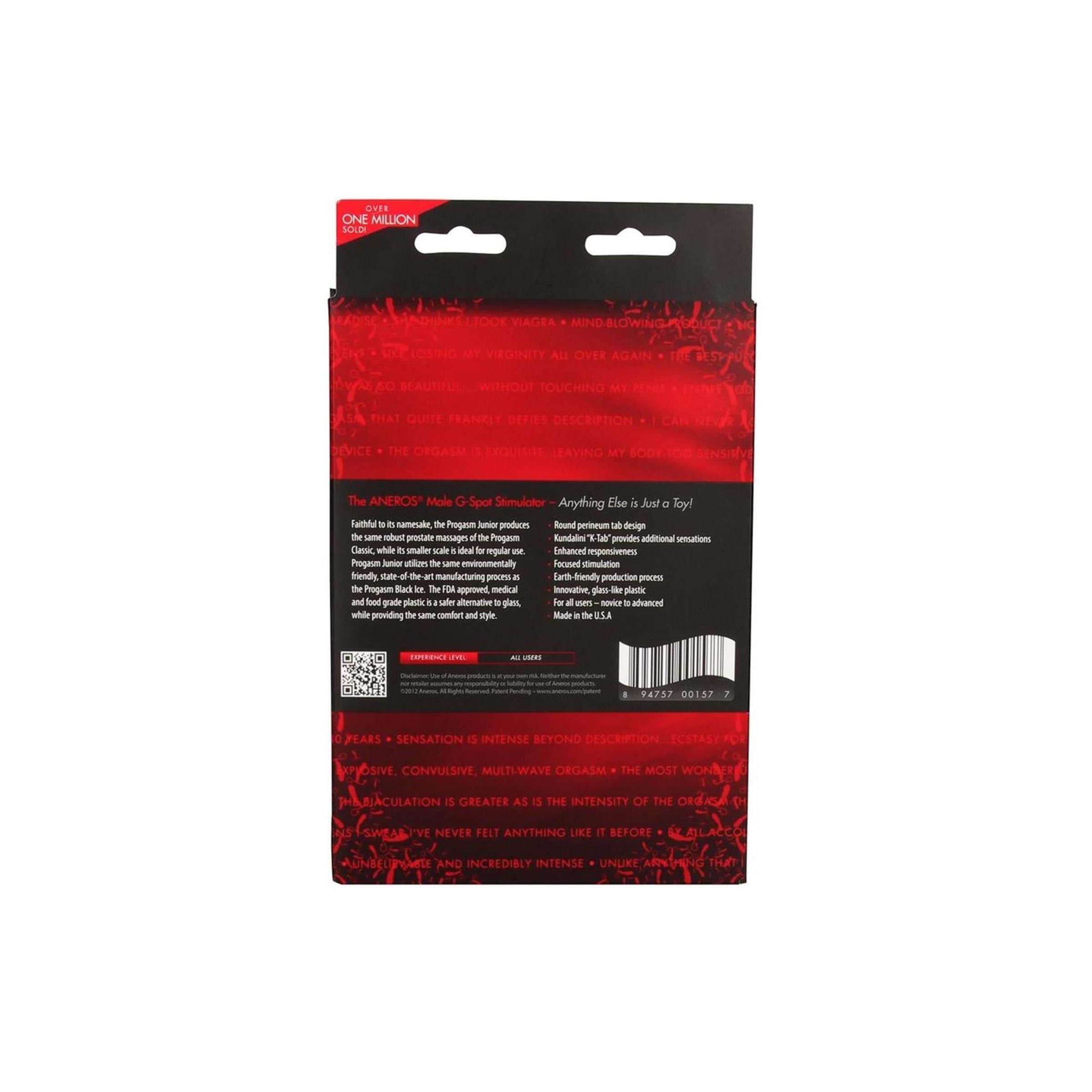 Aneros Progasm Jr. Schwarz