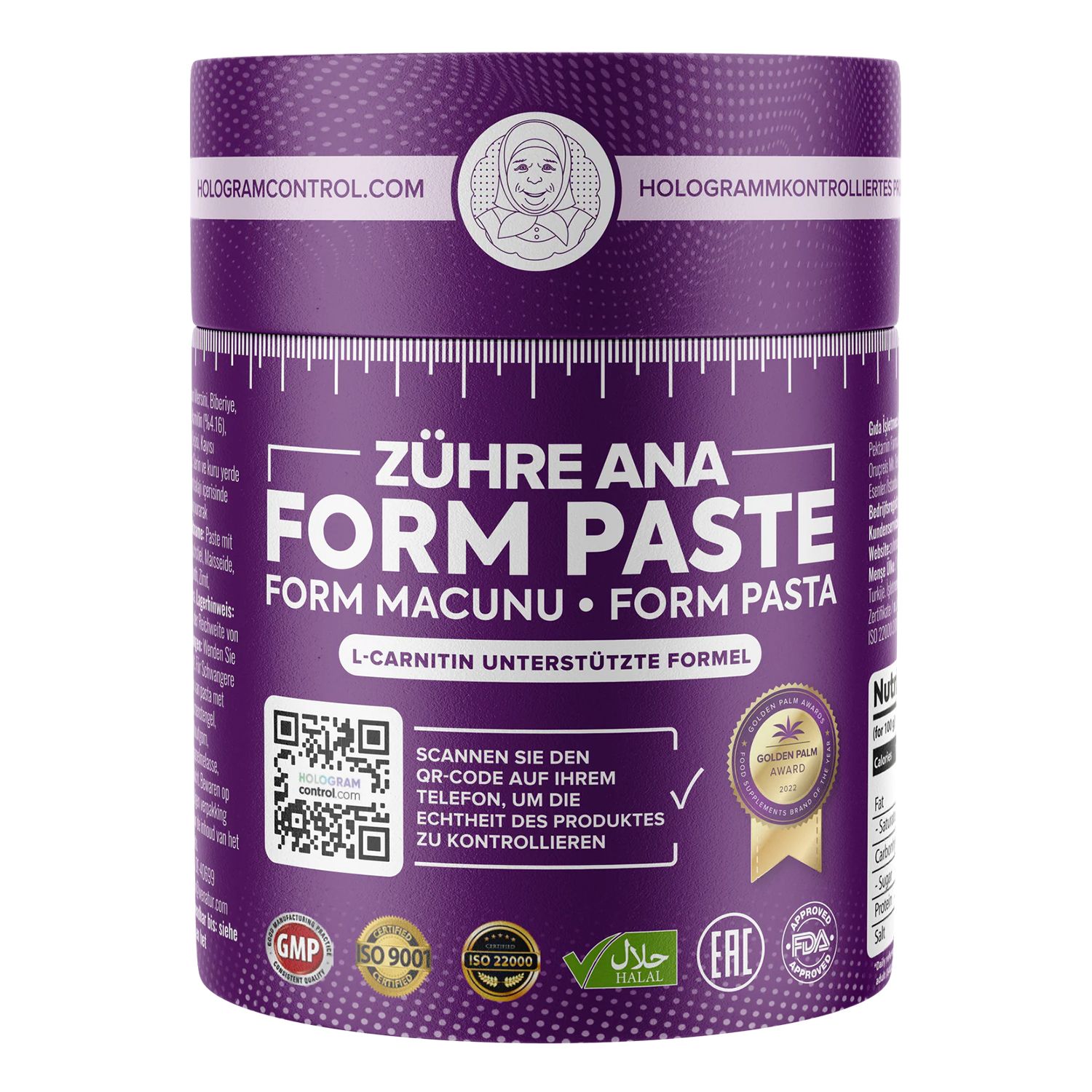 ZÜHRE ANA Pasta Form