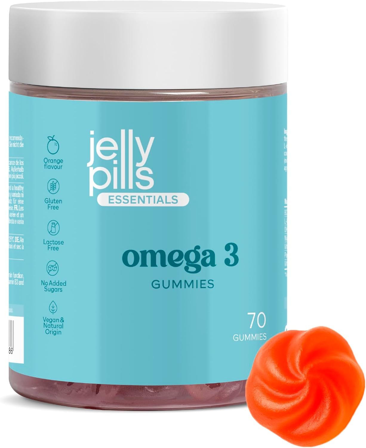 Jelly Pills Omega 3 Gummies 70 St Kaugummi