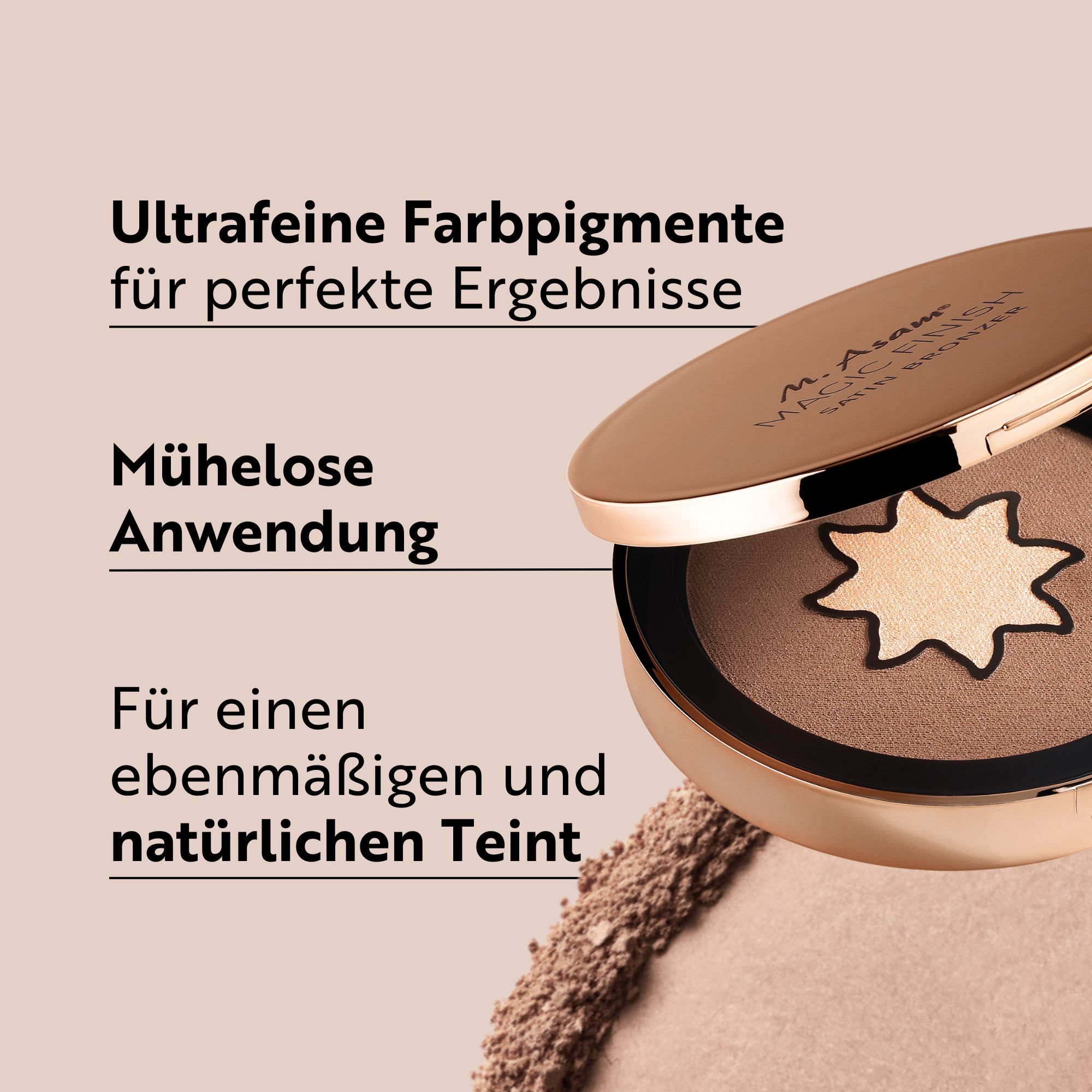 M. Asam MAGIC FINISH Satin Bronzer Medium