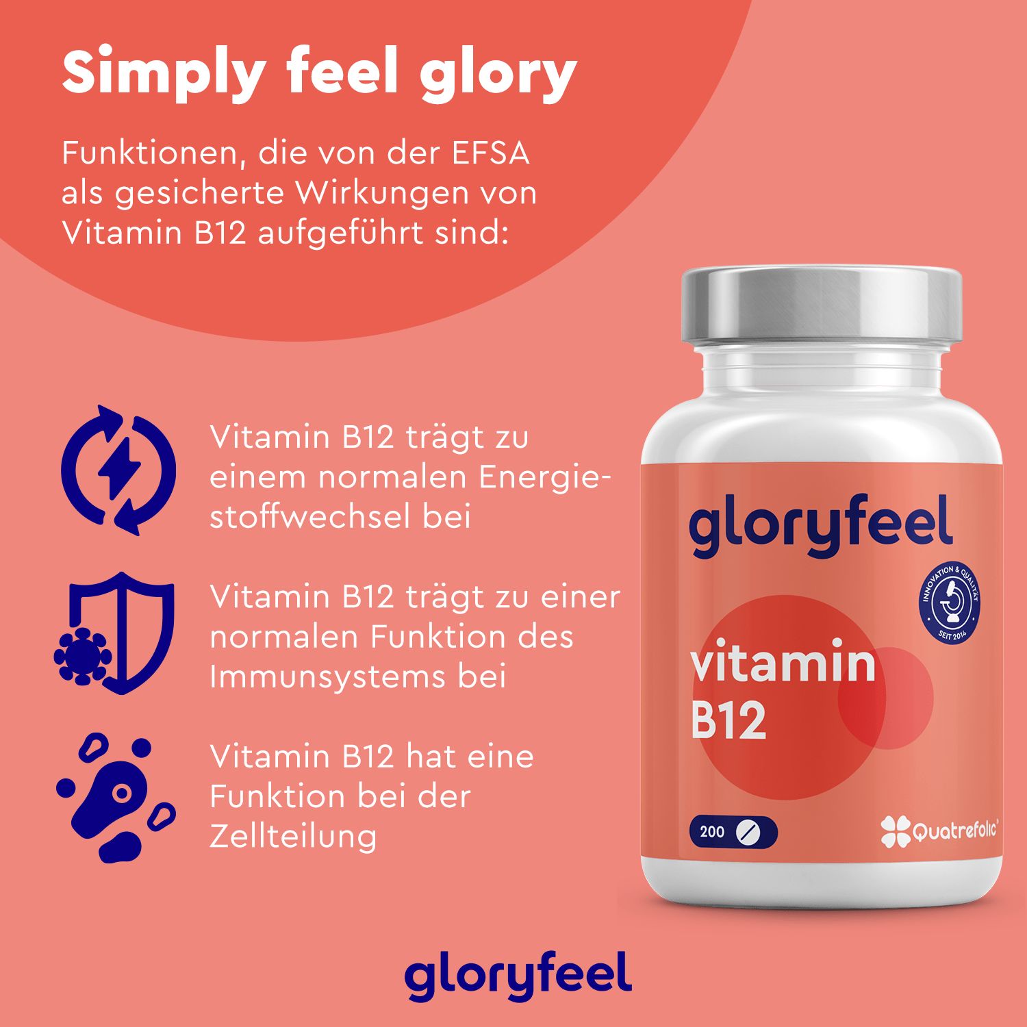 gloryfeel® Vitamin B12 Nature
