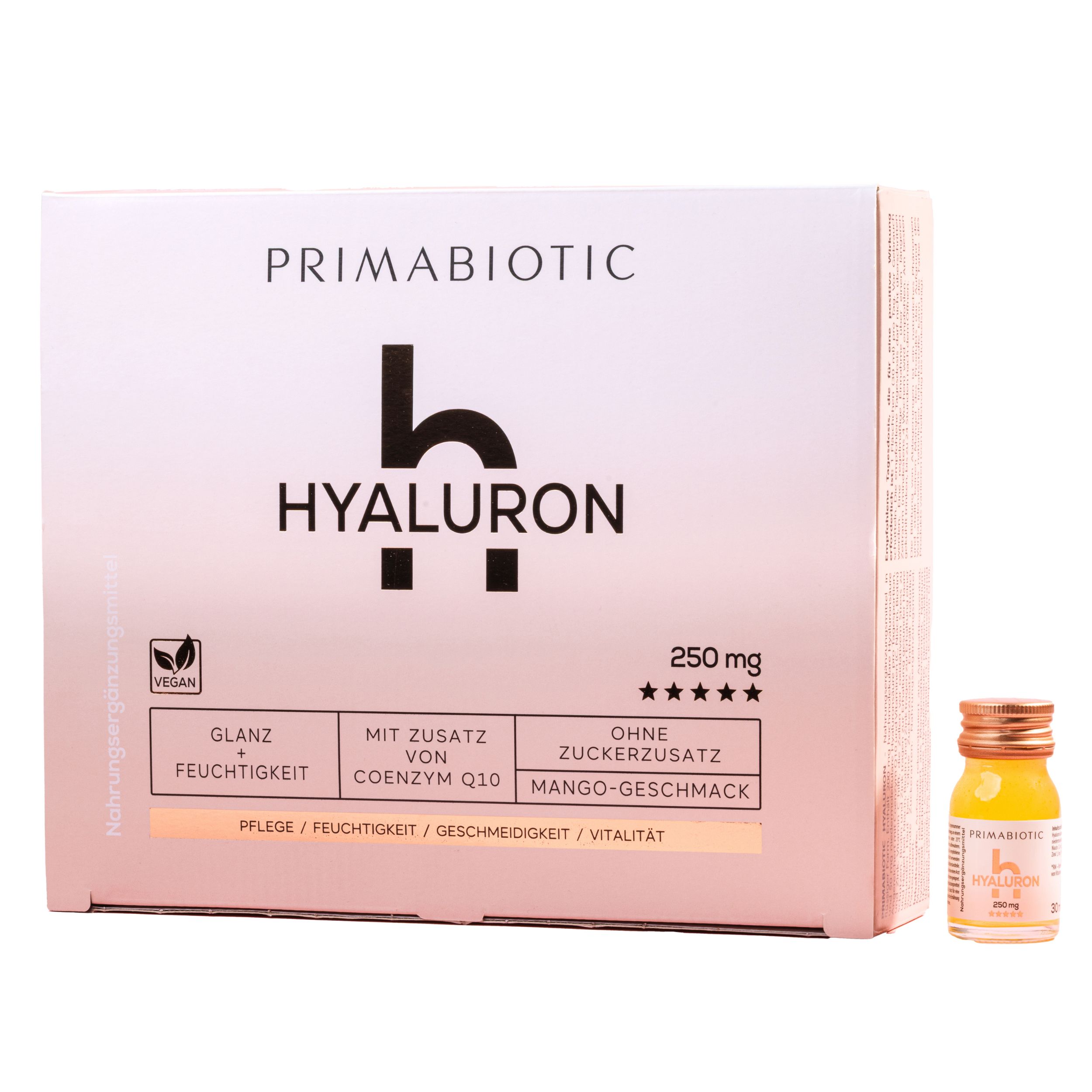 Primabiotic Hyaluron- Hyaluronsäure Paket 30 Flaschen 30ml, 900ml
