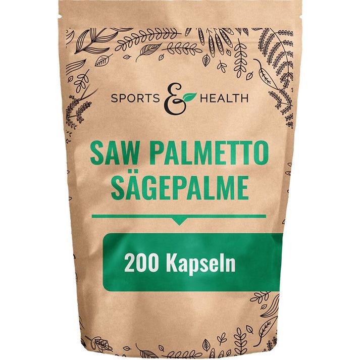 Sports & Health Saw Palmetto Sägepalme Kapseln