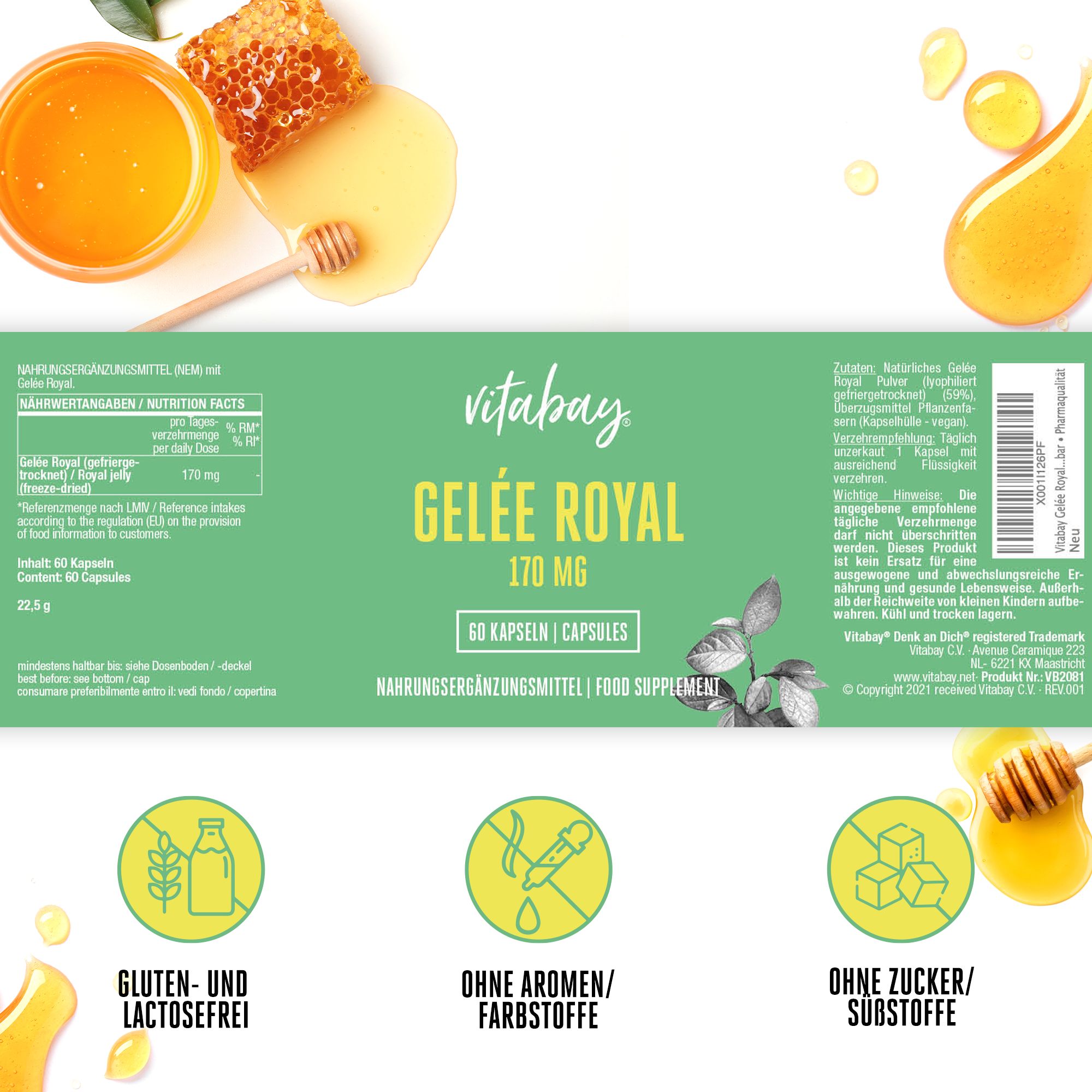 Vitabay Gelée Royal 170mg