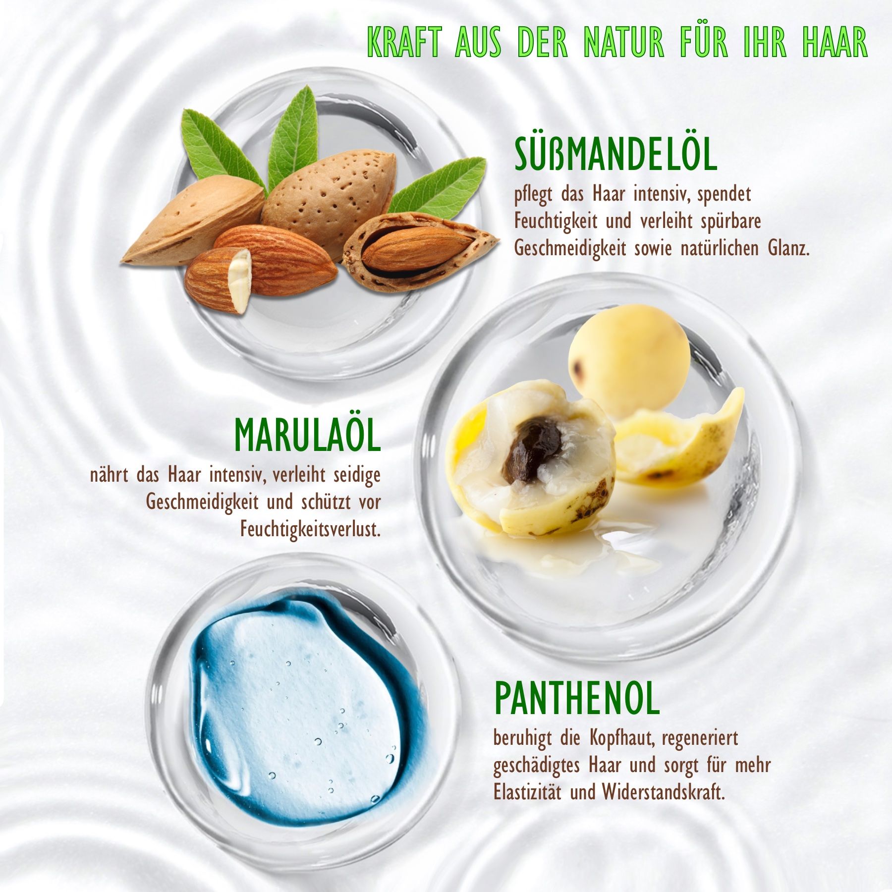 Hello Nature Haarmaske mit Marula Öl für intensive Haarpflege