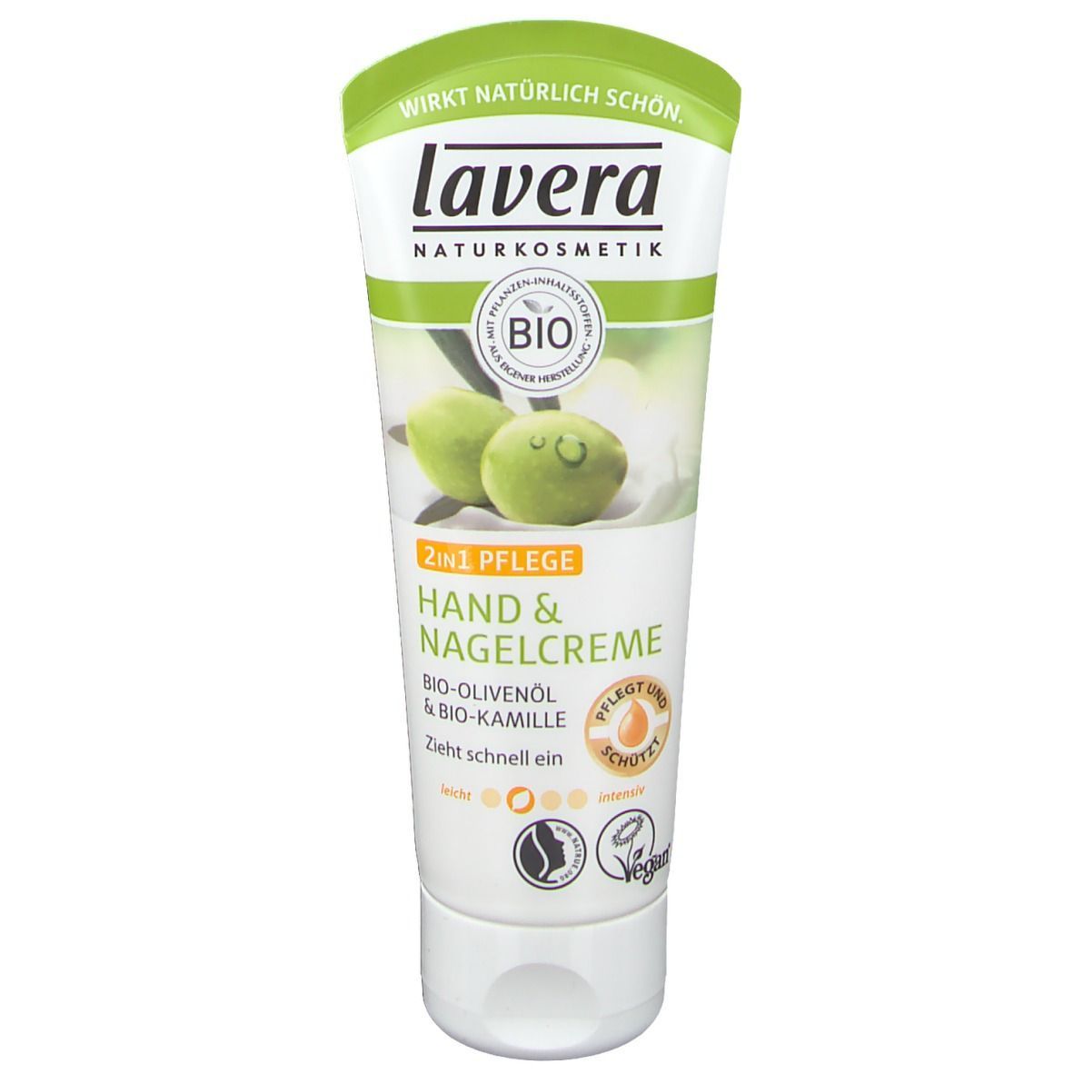 lavera Hand- und Nagelcreme 2in1 Bio-Olivenöl & Bio-Kamille