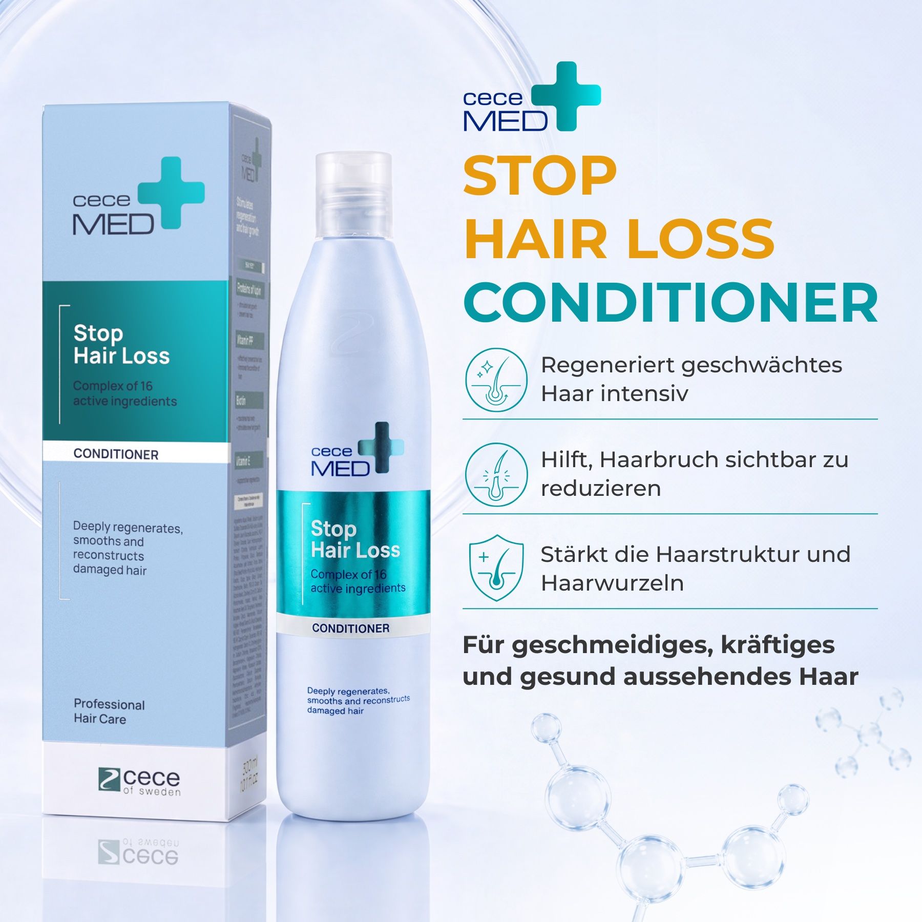CECE MED Haarspülung Repair Für Haarwachstum