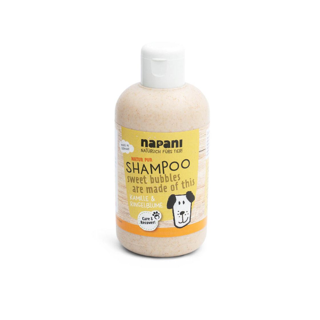napani - Shampoo "sweet bubbles are made of this" für Hunde mit Ringelblume