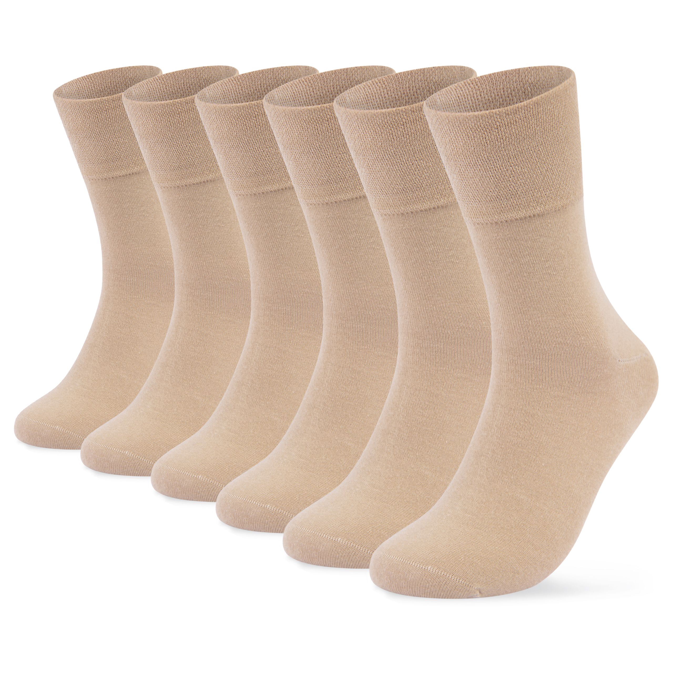 Diabetiker Socken ohne Gummi & ohne Naht aus 97% Baumwolle für Damen und Herren