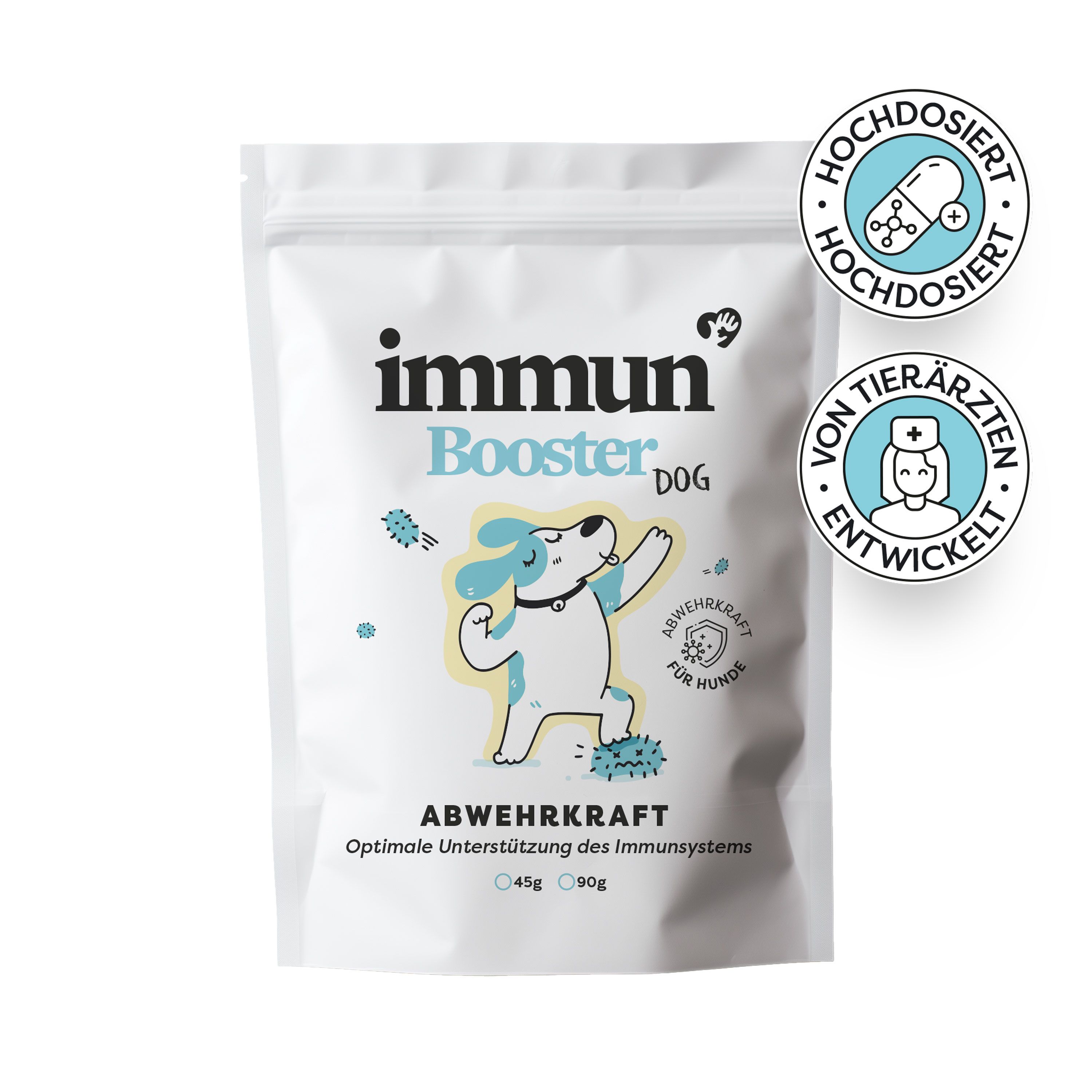 Dr. SAM immunBooster Dog - Hochdosiertes Pulver zur Stärkung des Immunsystems