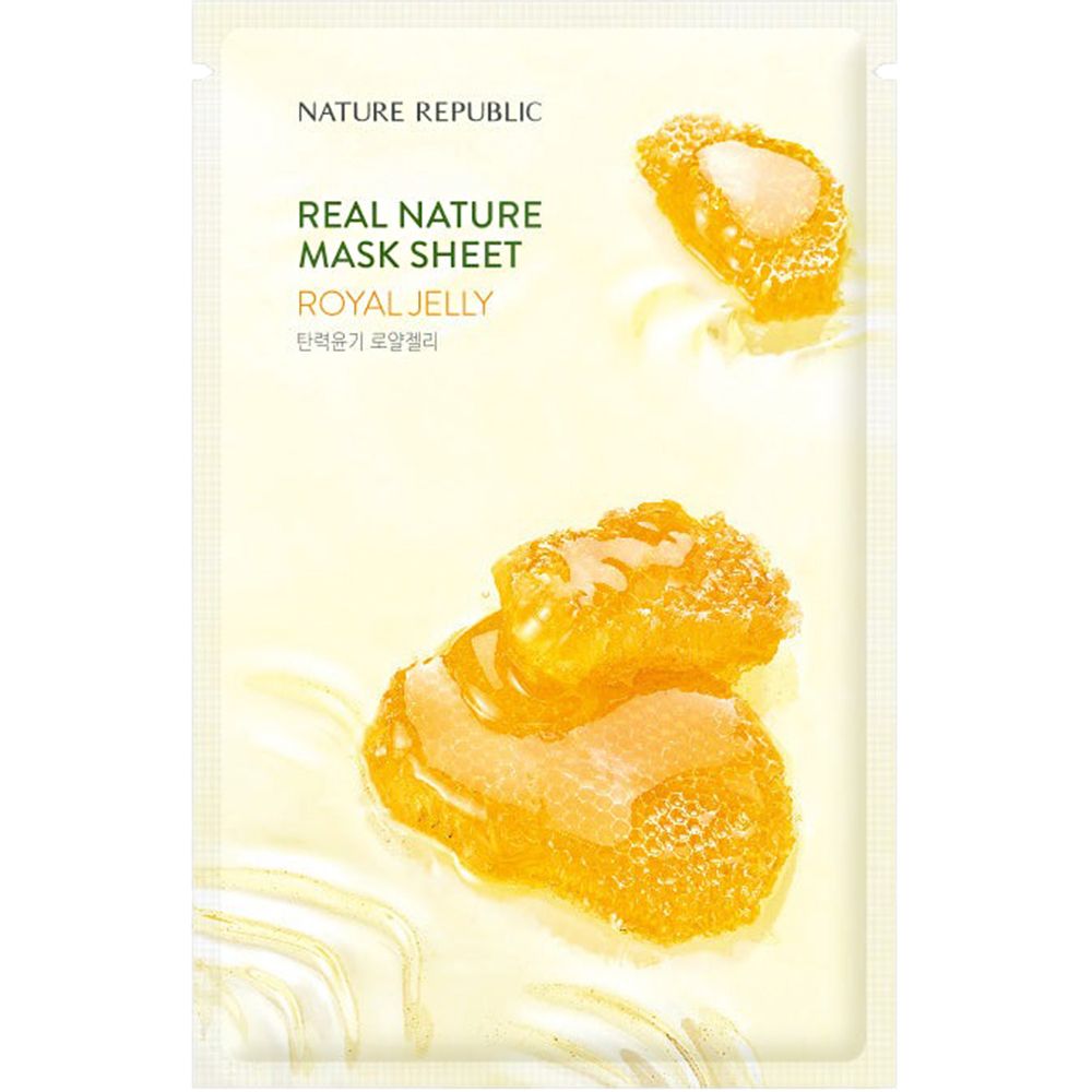 NATURE REPUBLIC Real Nature Royal Jelly Face mask