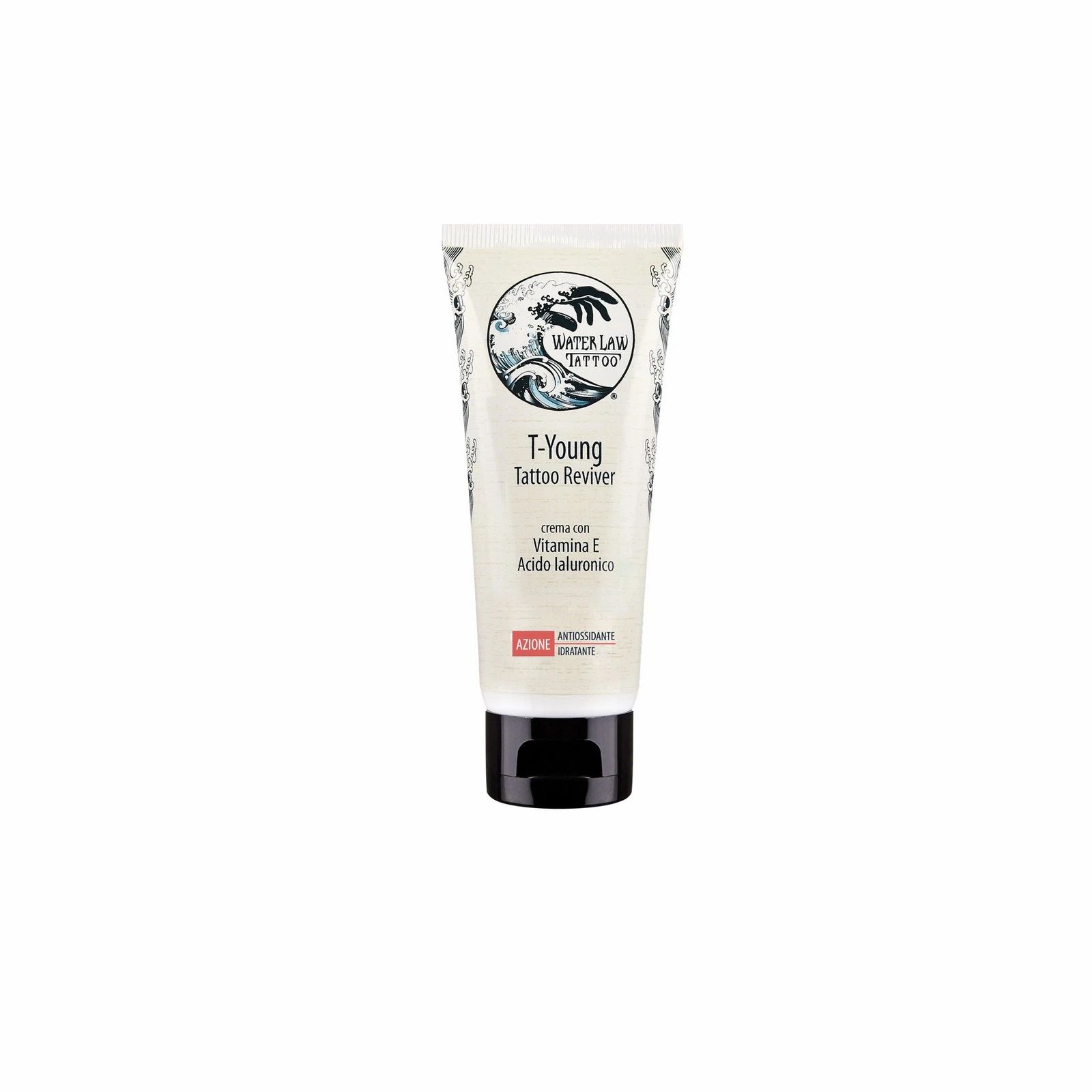 Water Law Tattoo T-Young Crema ravvivante per tatuaggi ad azione idratante e ravvivante 50 ml