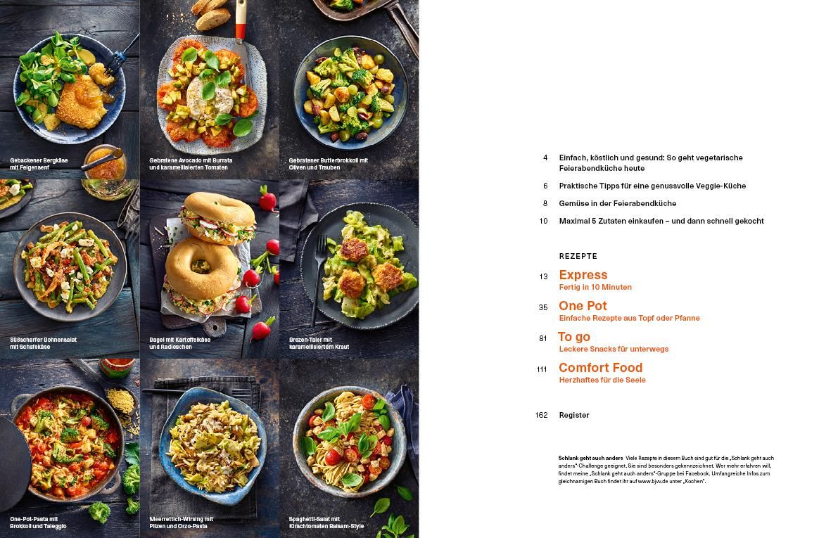 Feierabend-Blitzrezepte veggie
