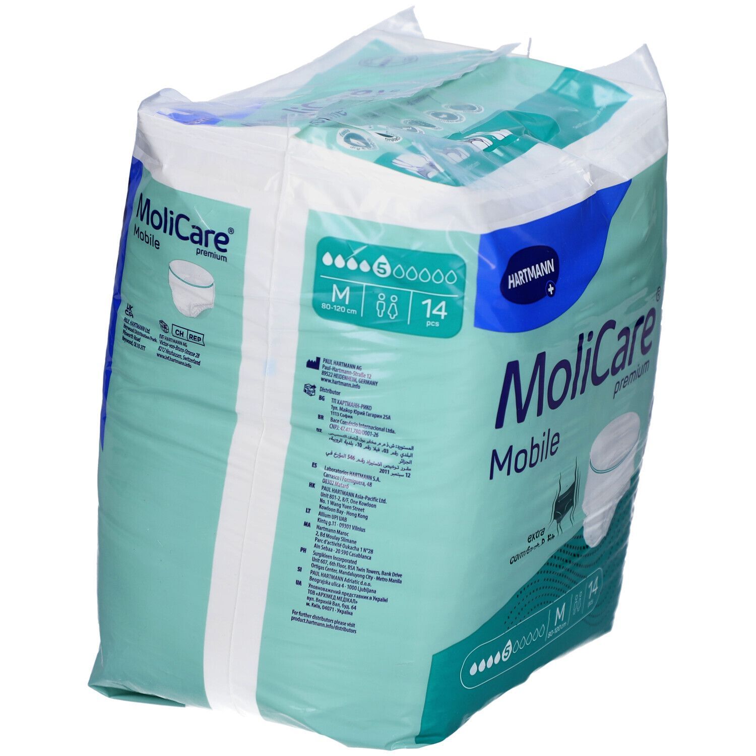 Hartmann® MoliCare Mobile Premium Pants Größe M (80–120 cm)