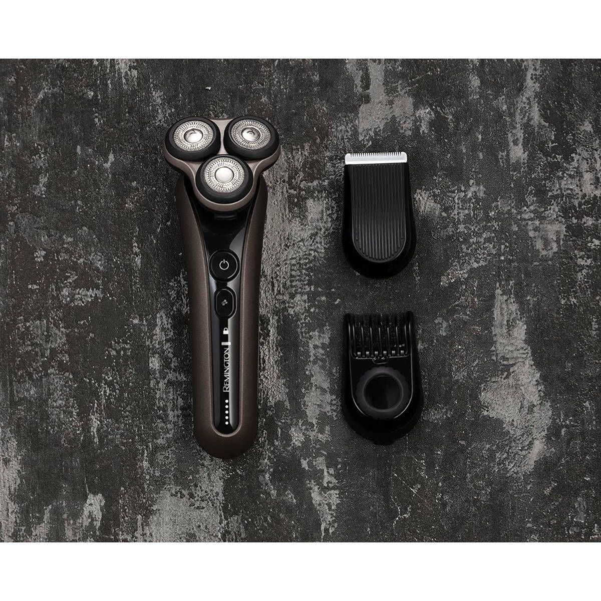 REMINGTON Rasierer XR1790 X9 Nass-&Trocken Herren-Rotationsrasierer Akkubetrieb