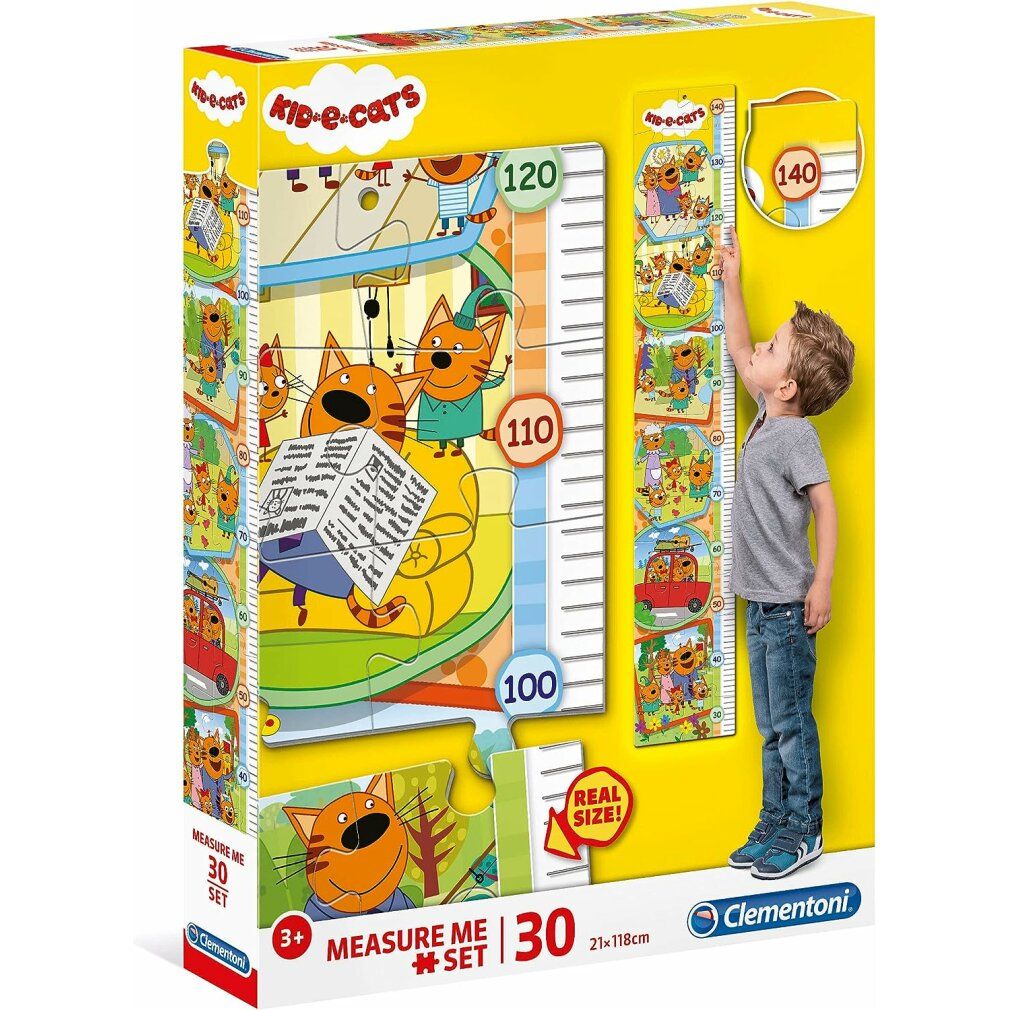 clementoni Puzzle metro bambino contro gatto 30 pezzi