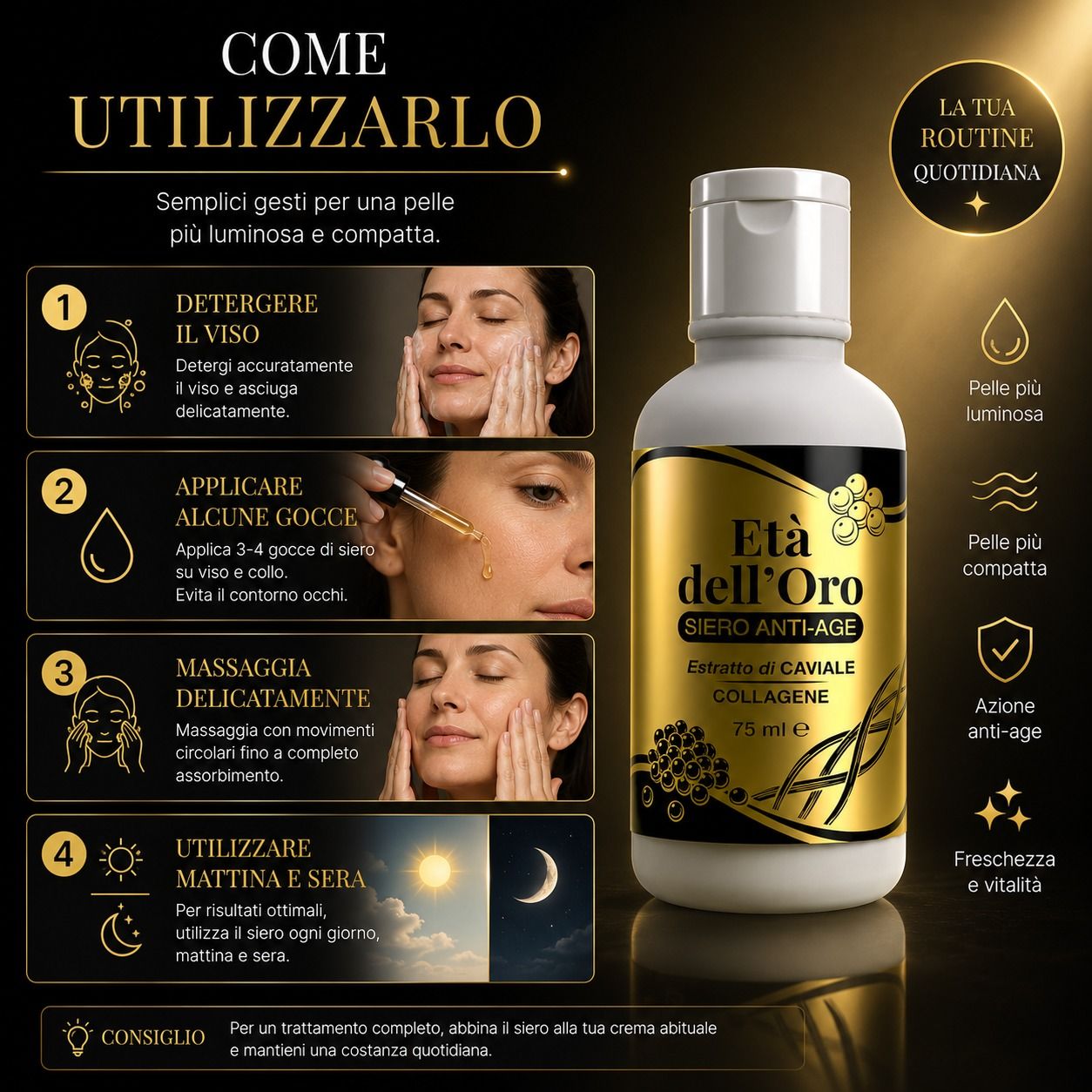 Aloha Labs Oro Sublime Creme-Serum