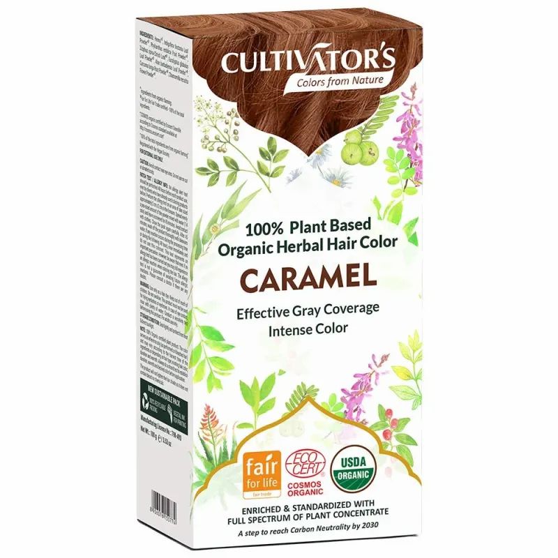 CULTIVATOR'S - Natürliche Pflanzenhaarfarbe Karamell