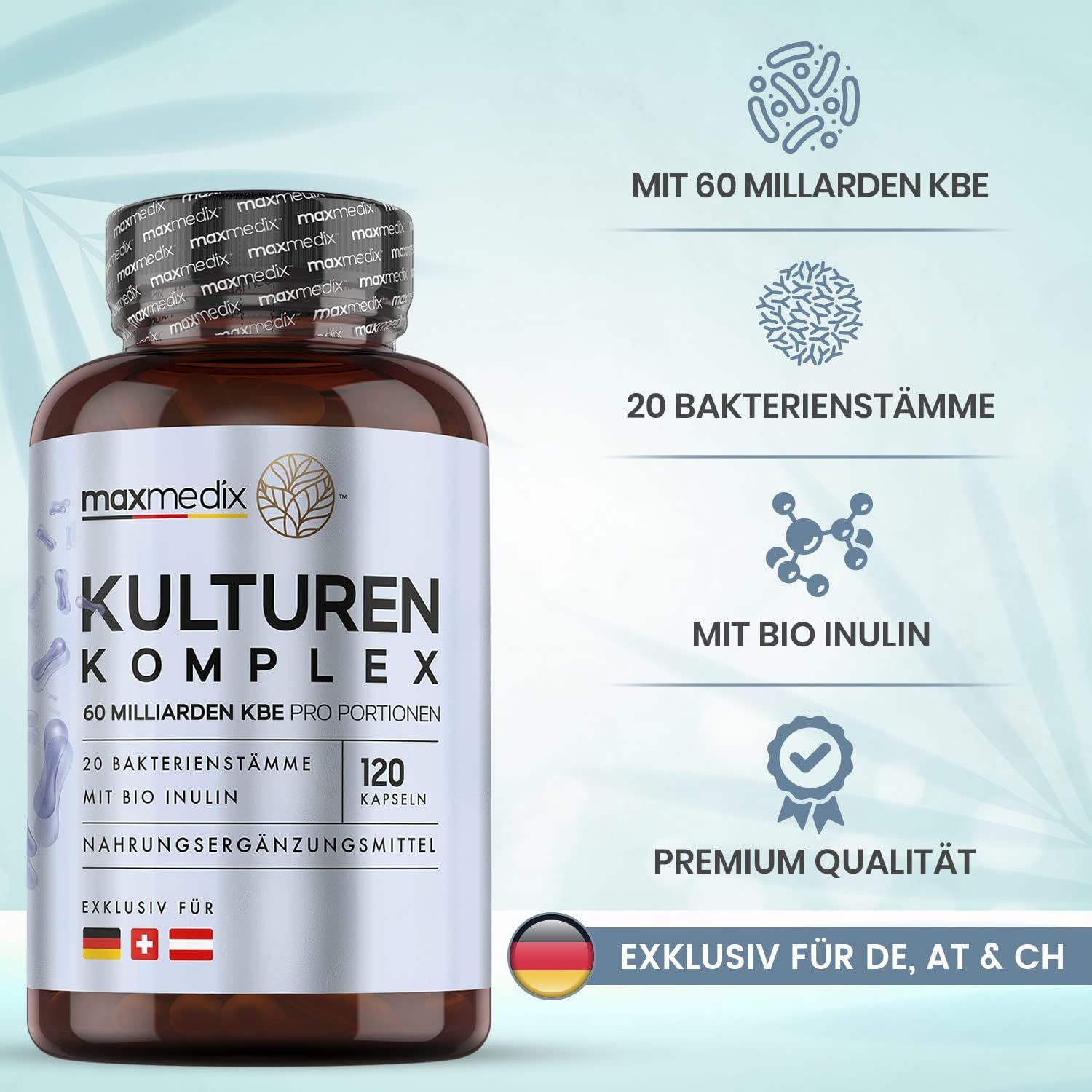 maxmedix Probiotika Kulturen Komplex