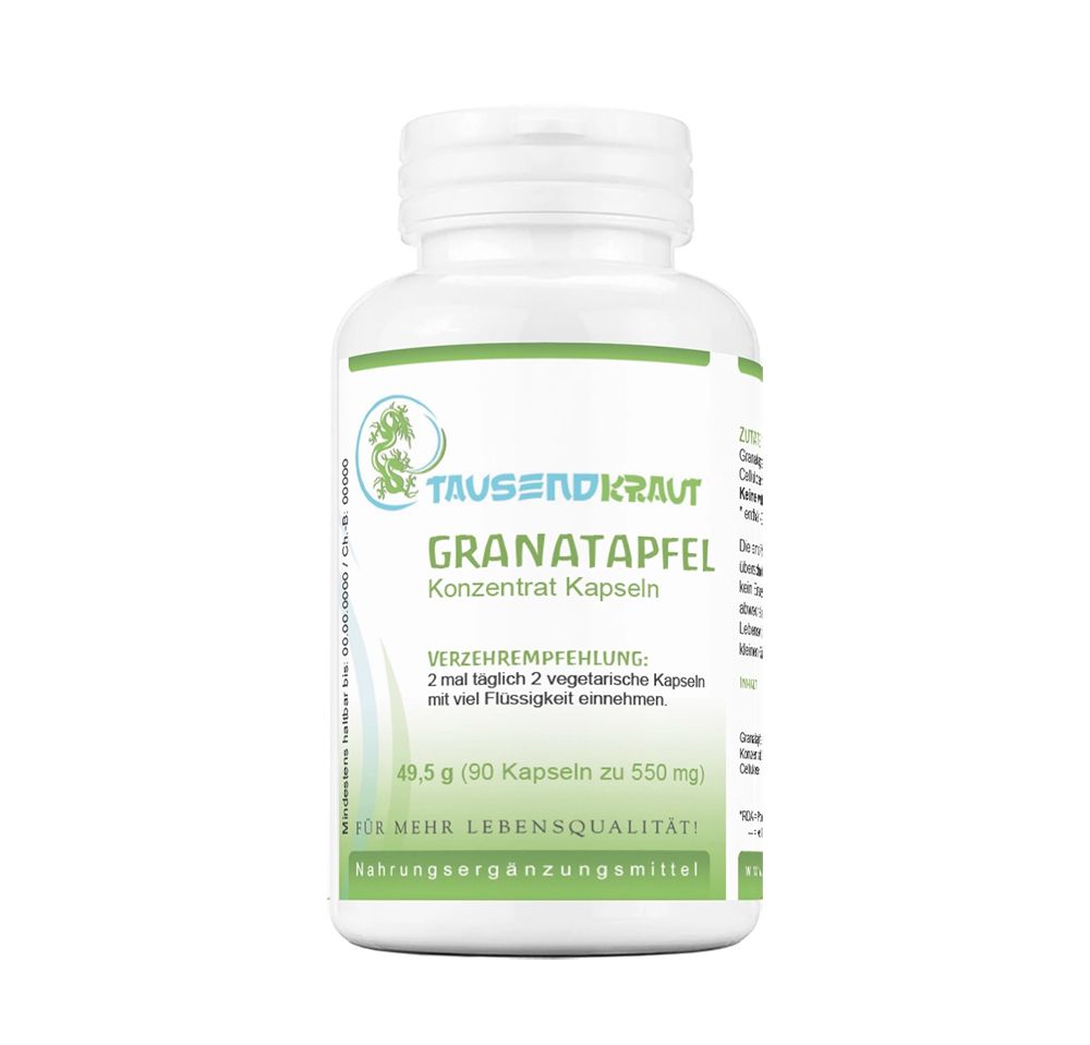 Tausendkraut Granatapfel Konzentrat 90 Kapseln