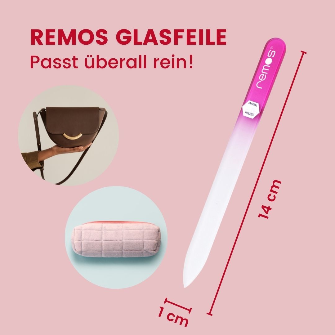 REMOS Glasnagelfeile, beidseitig