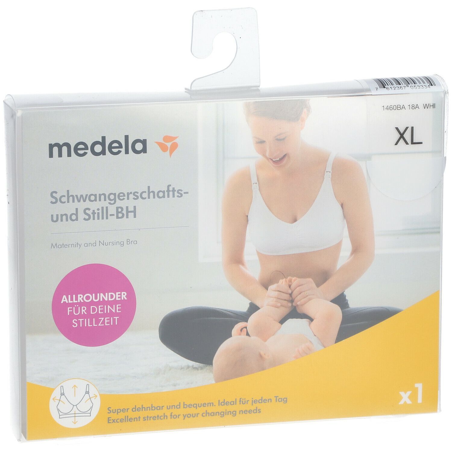 medela Schwangerschafts- und Still-BH weiß, Gr. XL