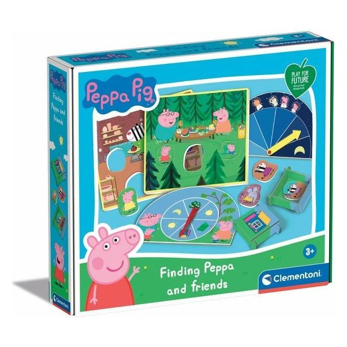 Clementoni Peppa Pig Finding Peppa and Friends Gioco da tavolo Viaggio/avventura