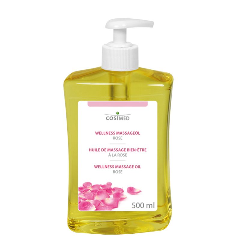 cosiMed® Wellness Massageöl Rose, 500 ml