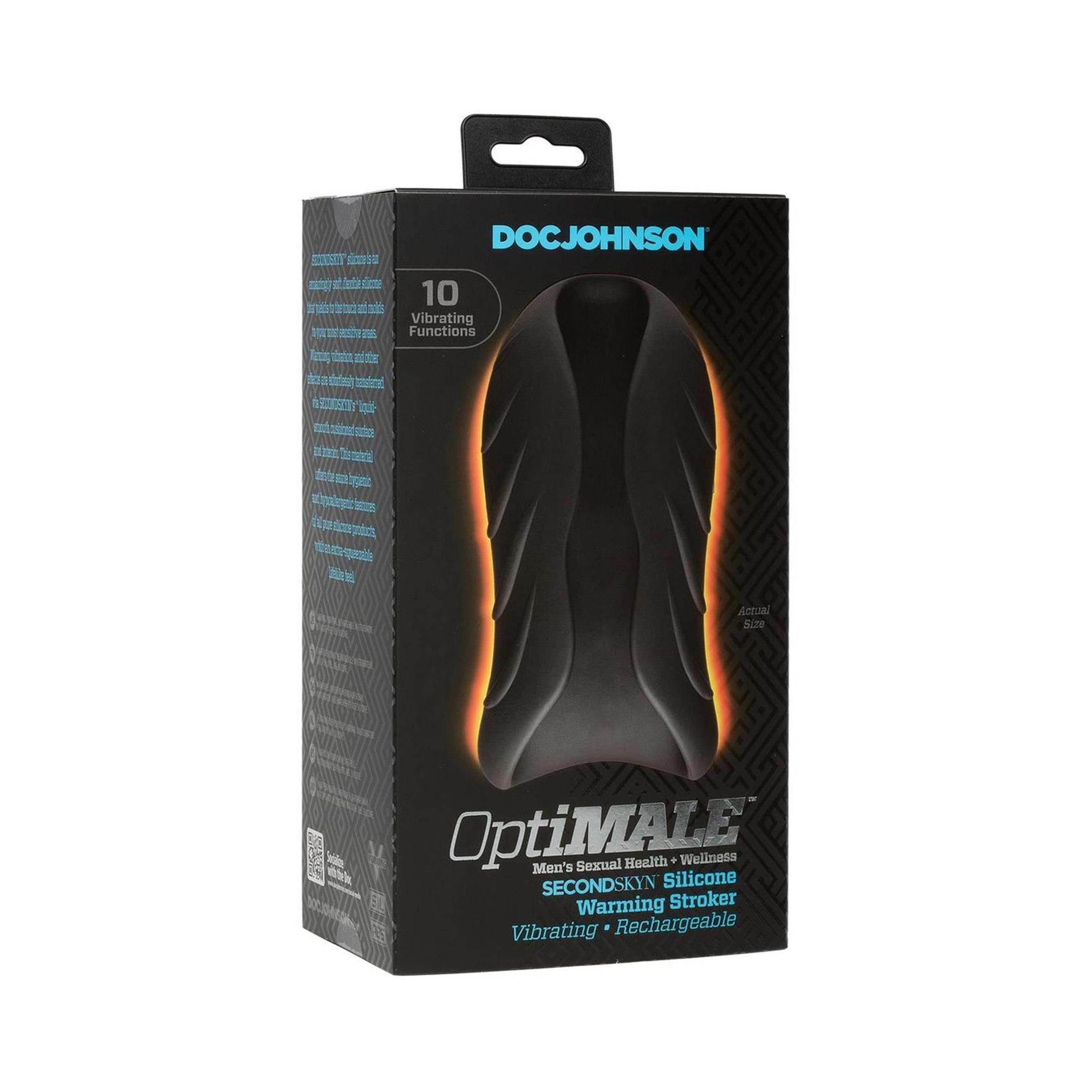 Doc Johnson - Vibrating Heating Silicone Stroker