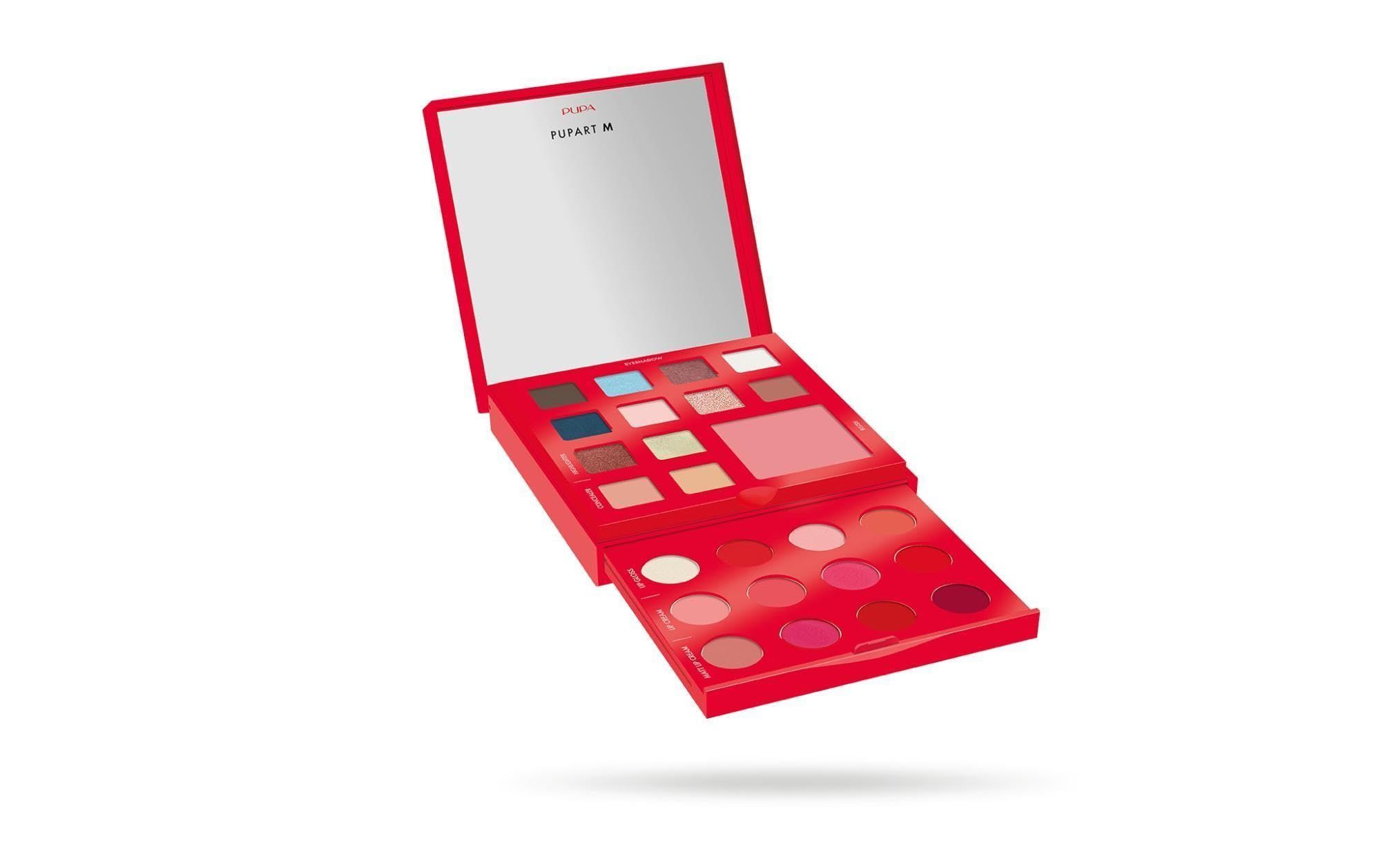 Pupa Pupart M Red – palette trucco vibrante