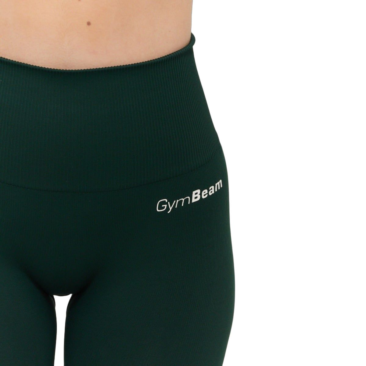 GymBeam Leggings Damen nahtlos mit hoher Taille in Forest