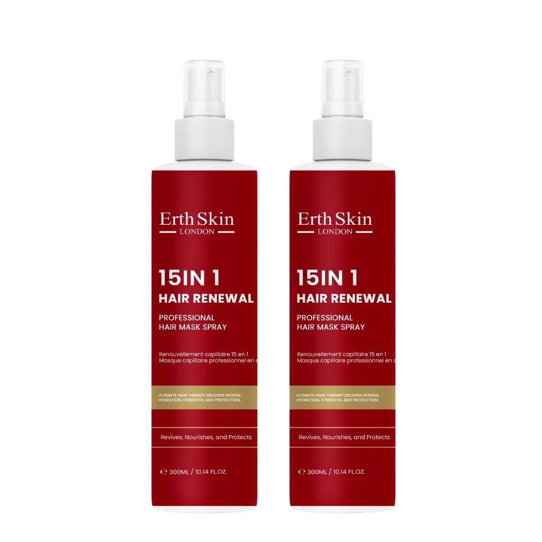 ErthSkin London Duo maschera spray rinnovante per capelli 15 in 1