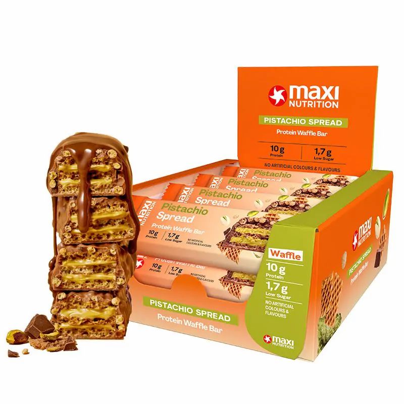 Maxi Nutrition Protein Waffle Bar Eiweißriegel 0,468 kg Riegel