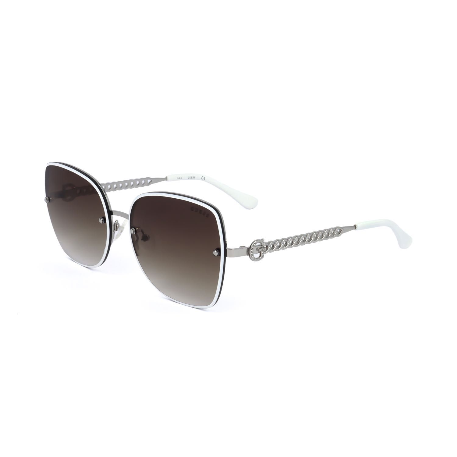 Guess Factory occhiali da sole donna GF6119 silver-coloured